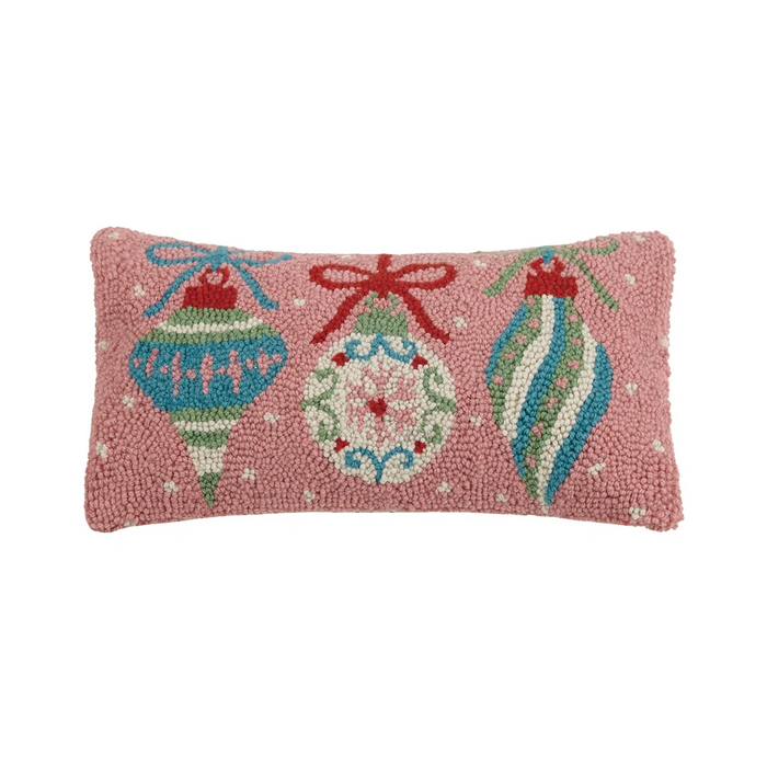 Red and Green Tartan Plaid Lumbar Pillow