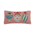 Red and Green Tartan Plaid Lumbar Pillow