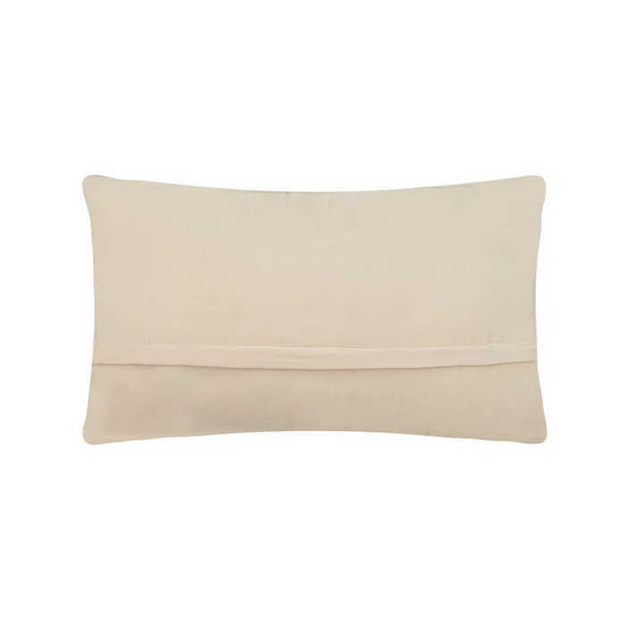 Red and Green Tartan Plaid Lumbar Pillow