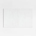 Rylan Organic Cotton White Bath Mat 24"x36".