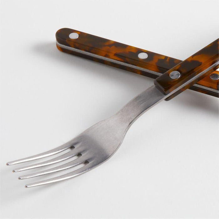 Sabre Tortoiseshell 5-Piece Flatware Place Setting