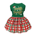 Santa's Favorite Dog Christmas Dress