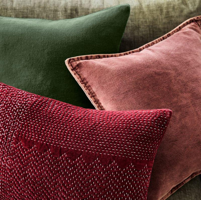 Sashiko Organic Cotton Velvet 22"x15 Lum.