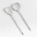 Served by the Seas Ceramic 2-Piece Serving Set by Laura Kim.