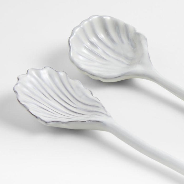 Served by the Seas Ceramic 2-Piece Serving Set by Laura Kim.