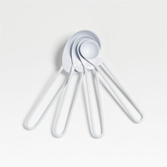 Shaillee Matte White Measuring Spoons.