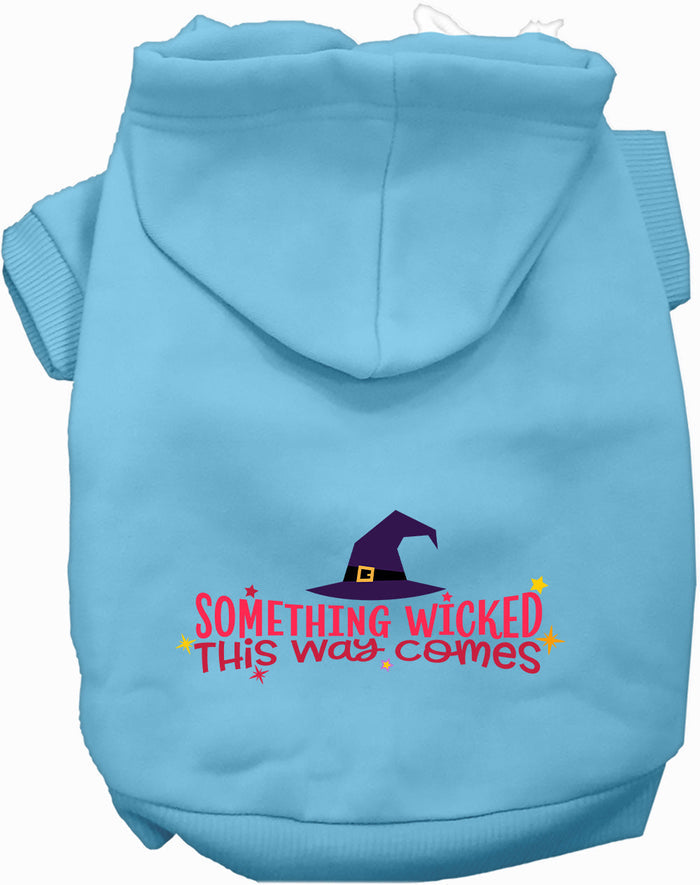 Something Wicked This Way Comes Halloween Pet Hoodie