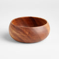 Tondo Acacia Wood Salad Serving Bowl