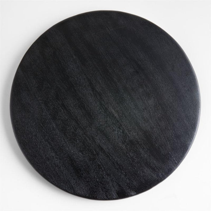Tondo Ebonized Lazy Susan