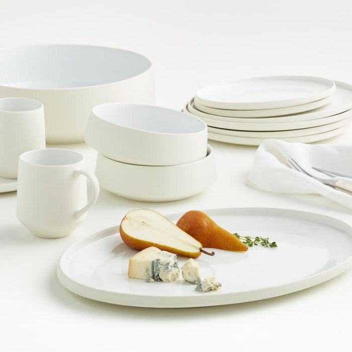 Tour Porcelain Low Bowl