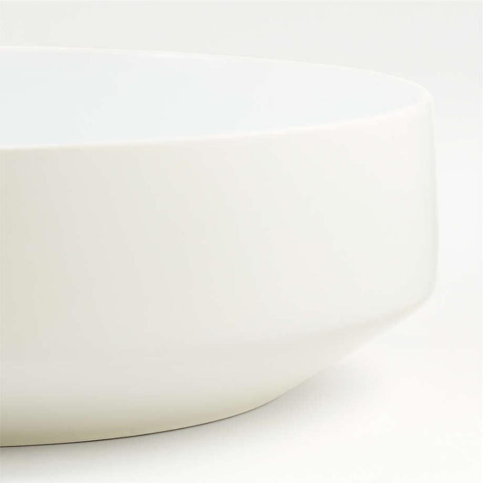 Tour White Porcelain Serving Bowl.