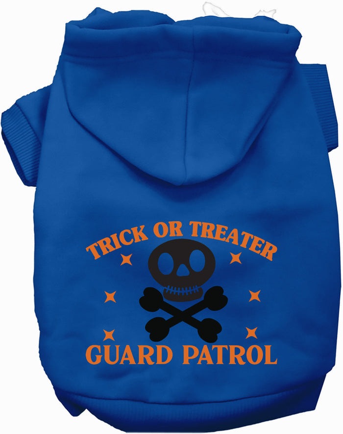 Trick or Treater Guard Patrol Halloween Pet Hoodie