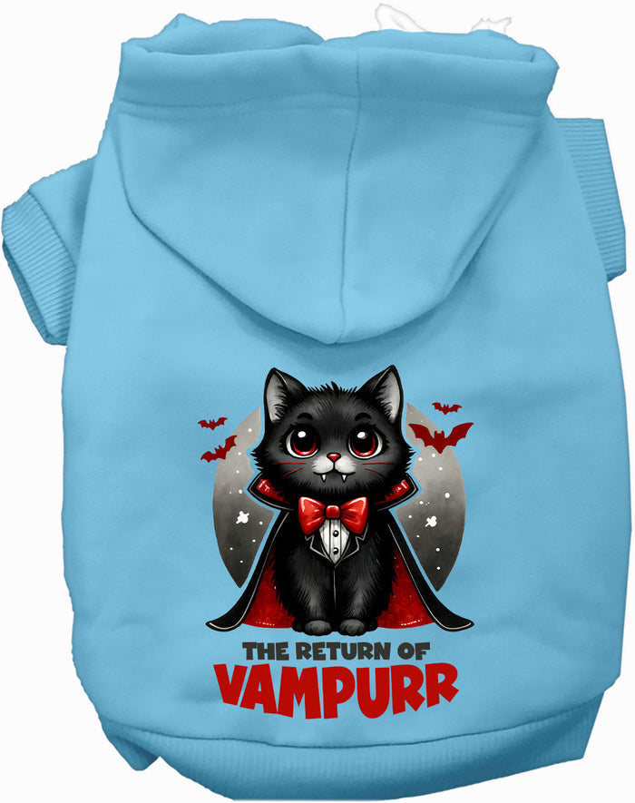 Vampurr Halloween Pet Hoodie