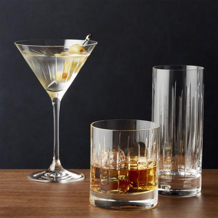 Vance Cut Glass Martini.