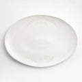 Winter Pinecone Oval Stoneware Platter