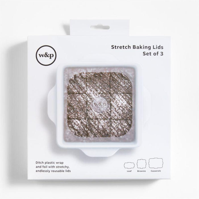 W&P Reusable Stretch Lids, Set of 3
